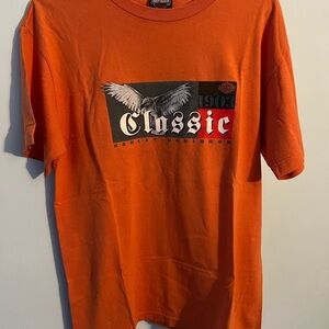 Harley-Davidson Orange Graphic Men's Tee